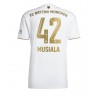 Bayern Munich Jamal Musiala #42 Bortatröja 2022-23 Korta ärmar